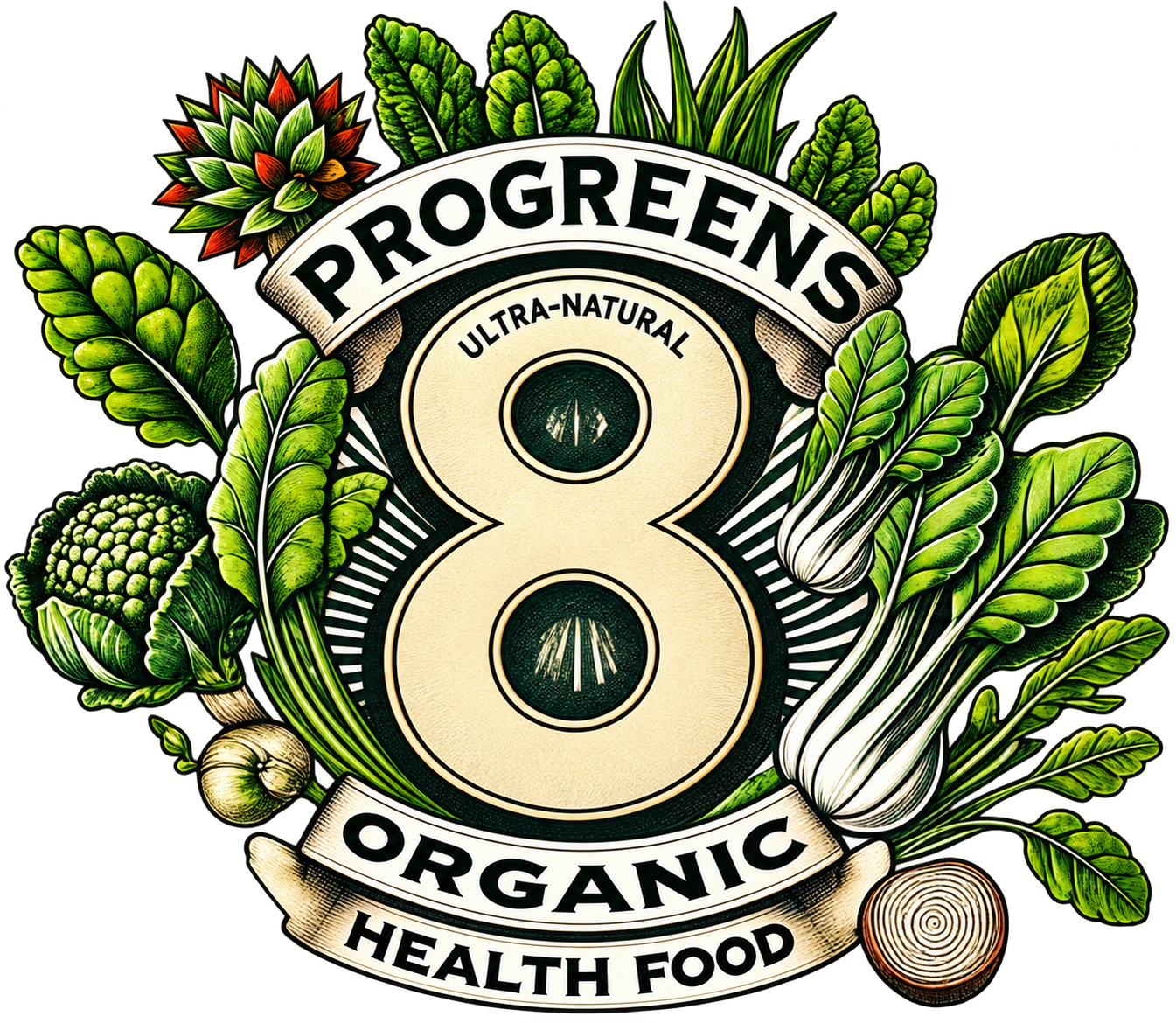 PROGREENS 品牌 LOGO